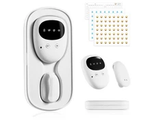 Wireless Bedwetting Alarm for Boys and Girls, USB Rechargeable, 3 Working Modes