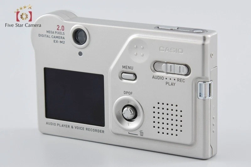 Casio EXILIM EX-M2 Silver 2.0 MP Digital Camera [Very Good] - Image 3 of 4