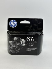 Genuine HP 67XL High Yield Black Ink Cartridge - Dated: 03/2028 NEW SEALED 
