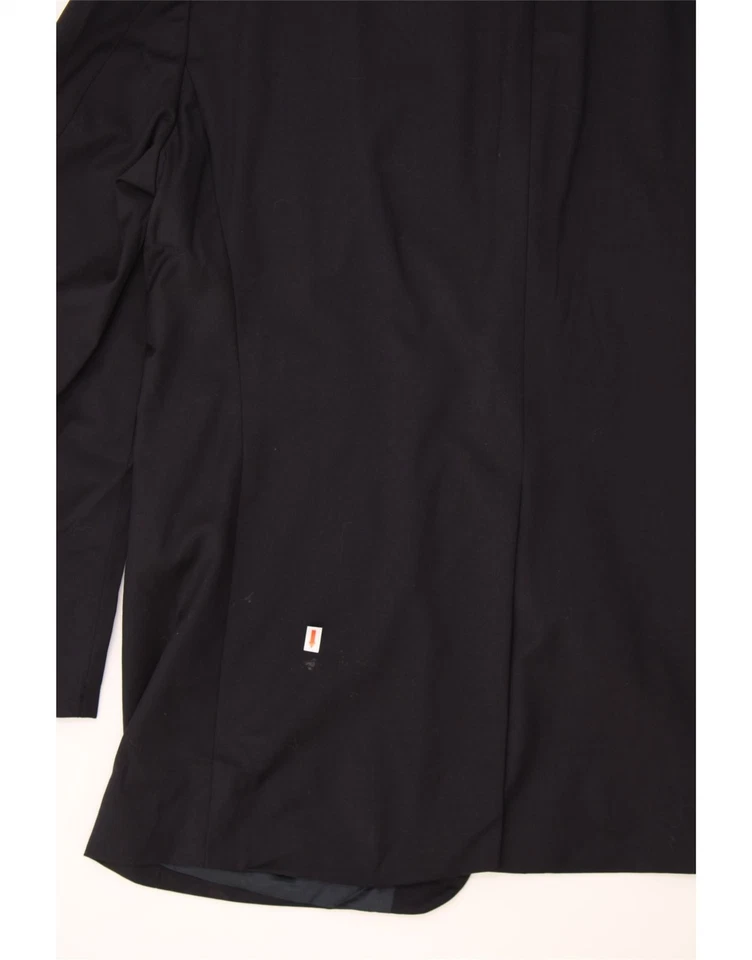 IZOD Mens 2 Button Blazer Jacket UK 40 Large Black Wool DD34 - Image 3 of 4