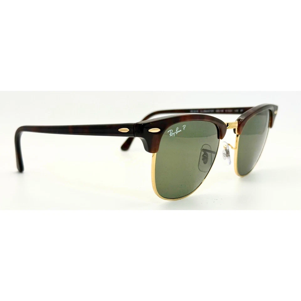 *NUEVO* Lente Ray-Ban RB3016 Clubmaster Pulida Tortuga, Polarizada G-15 Foto 2 de 4