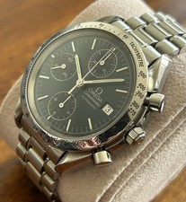 Omega Omega Speedmaster Date Chronograph Automatic 39mm Blue Dial Steel 3511.80.00