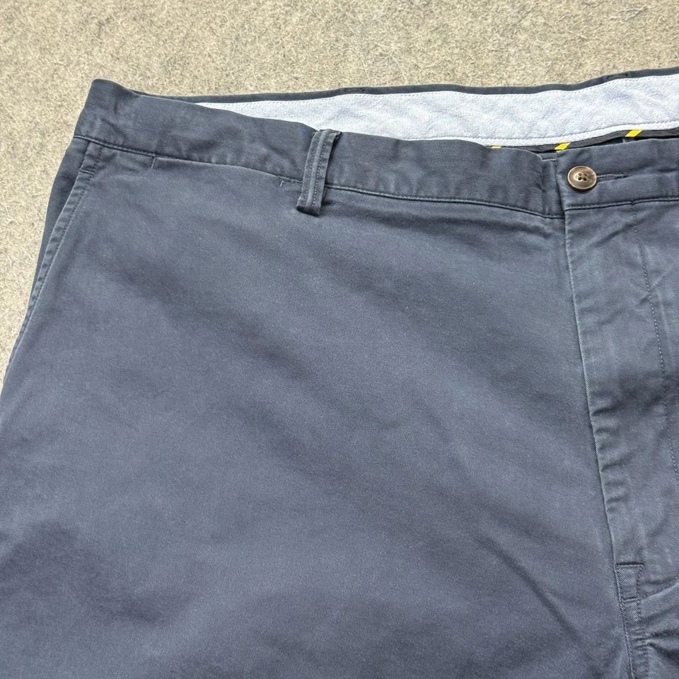Polo Ralph Lauren Pants Men Big 44 x 30 Blue Stretch Classic Fit Flat Front - Image 4 of 4