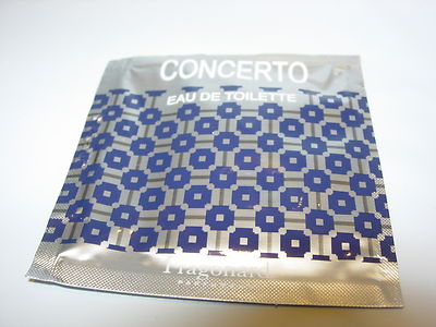 MENS FRAGONARD CONCERTO 2 ML TOWELETTE Perfume EDT COLOGNE MANDARIN TEA SPICE