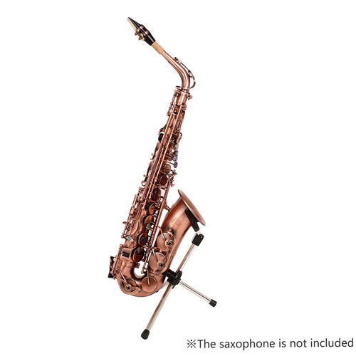 Foldable Saxophone Stand Portable Alto Sax Metal Floor Stand Holder N7Q3 - Picture 9 of 10