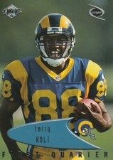 TORRY HOLT 1999 COLLECTOR'S EDGE ODYSSEY FIRST QUARTER FOOTBALL RC ROOKIE # 122