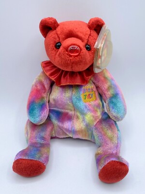 レア！平成レトロ Ty beanie babies 2001/2?製造 Ty Beanie Babies Birthday Collection | 