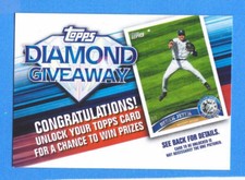 Derek Jeter 2011 Topps "Diamond Giveaway" Insert # TDG-5