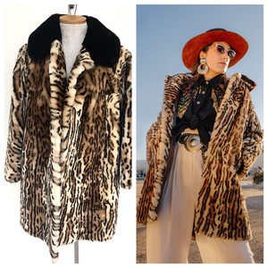 Vintage-VTG-1960s-1970s-Leopard-Mouton-Printed-Fur-Coat-Jacket