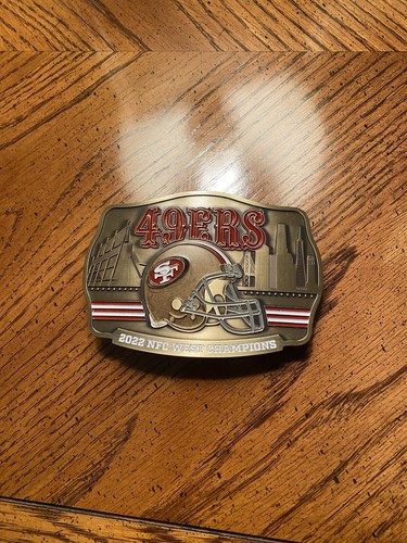 Limited Edition Team And Staff : 141 of 543 San Francisco 49ers Belt Buckle 2022