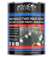 EVEREST TRADE - HB EPOXY FACTORY FLOOR PAINT - INDUSTRIAL GRADE - TWO-PACK EPOXY