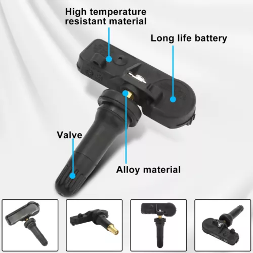 4X Genuine Tire Pressure Monitoring Sensor 13586335 TPMS For GM Chevy GMC Buick - Bild 6 von 11