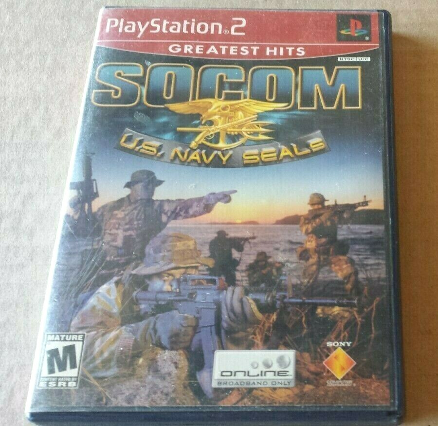 SOCOM: U.S. Navy SEALs Greatest Hits (Sony PlayStation 2, 2003)