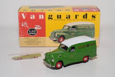 A67 1:43 VANGUARDS VA3007 AUSTIN A40 VAN BULMER'S CIDER GREEN MIB