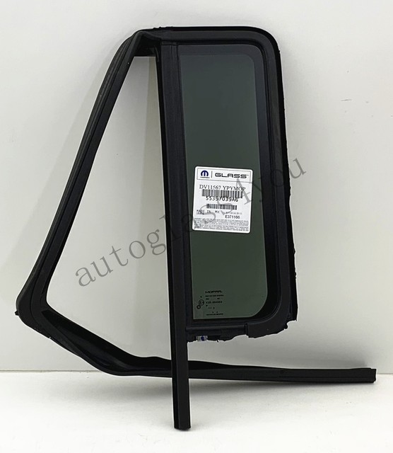 Driver/Left Rear Vent Glass Window OEM For 20082017 Jeep Wrangler 2018