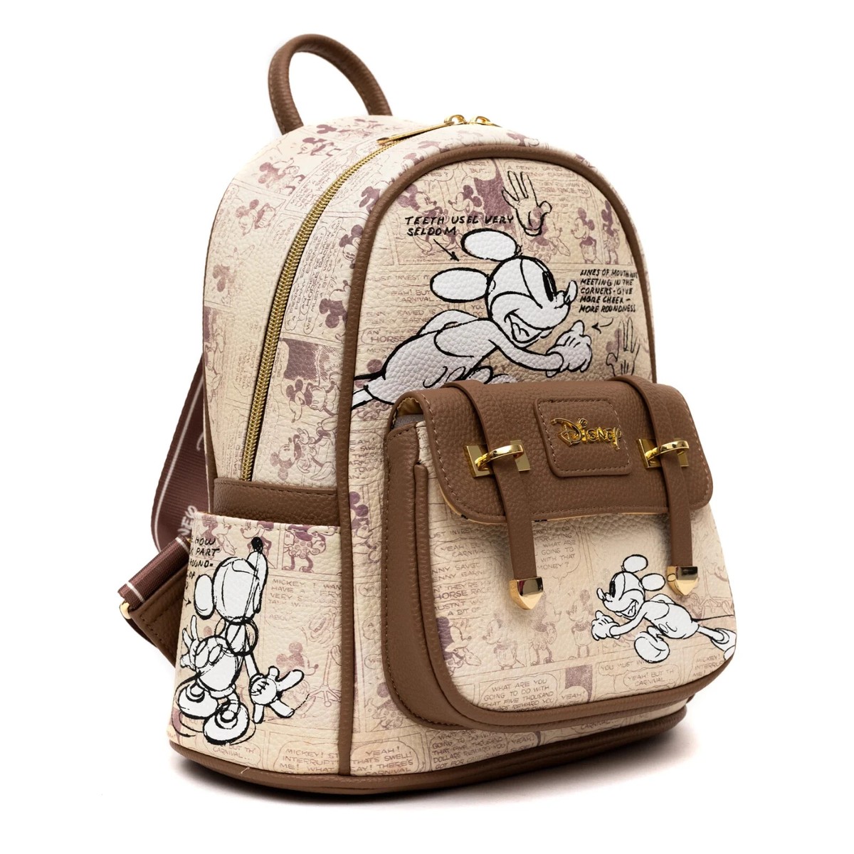 Disney Mickey Mouse Sketch WondaPOP LUXE Mini Backpack