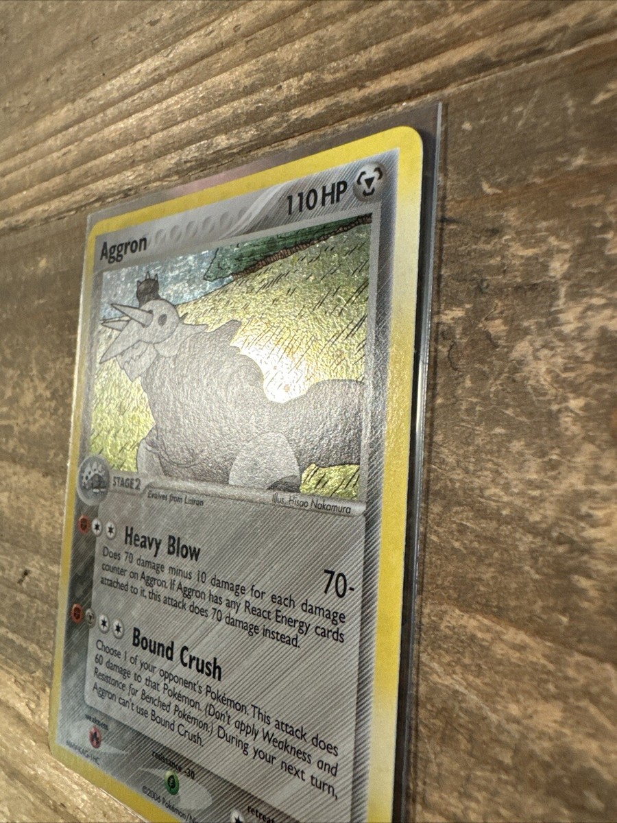 Pokémon TCG - Aggron - EX Legend Maker - 2/92 - Holo Rare - NM | eBay
