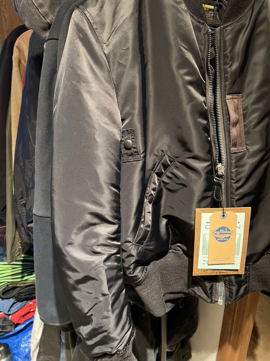 NWT Buzz Rickson's William Gibson MA-1 Flight Jacket BR14965 NWT Buzz Rickson's William Gibson MA-1 Flight Jacket BR14965