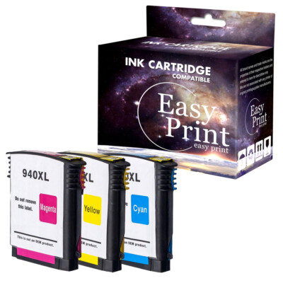 20 Cartucce Compatibili HP 940XL – Per Officejet 8500, 8000 – Nero, Ciano, Magenta, Giallo (12 Colori + 8 Nero)