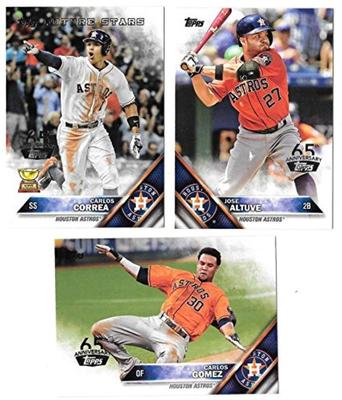 2016 Topps 65th Anniversary #251 - 500  *GOTBASEBALLCARDS
