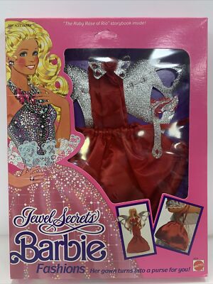 VINTAGE 1986 JEWEL SECRETS Ruby Rose of Rio BARBIE FASHION #1859 Sealed MIB