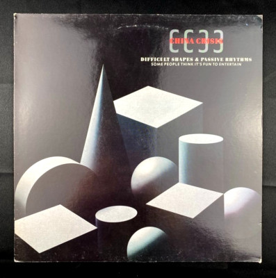 China Crisis Difficult Shapes & Passive Rhythms vinyl record LP UK Press NM M-