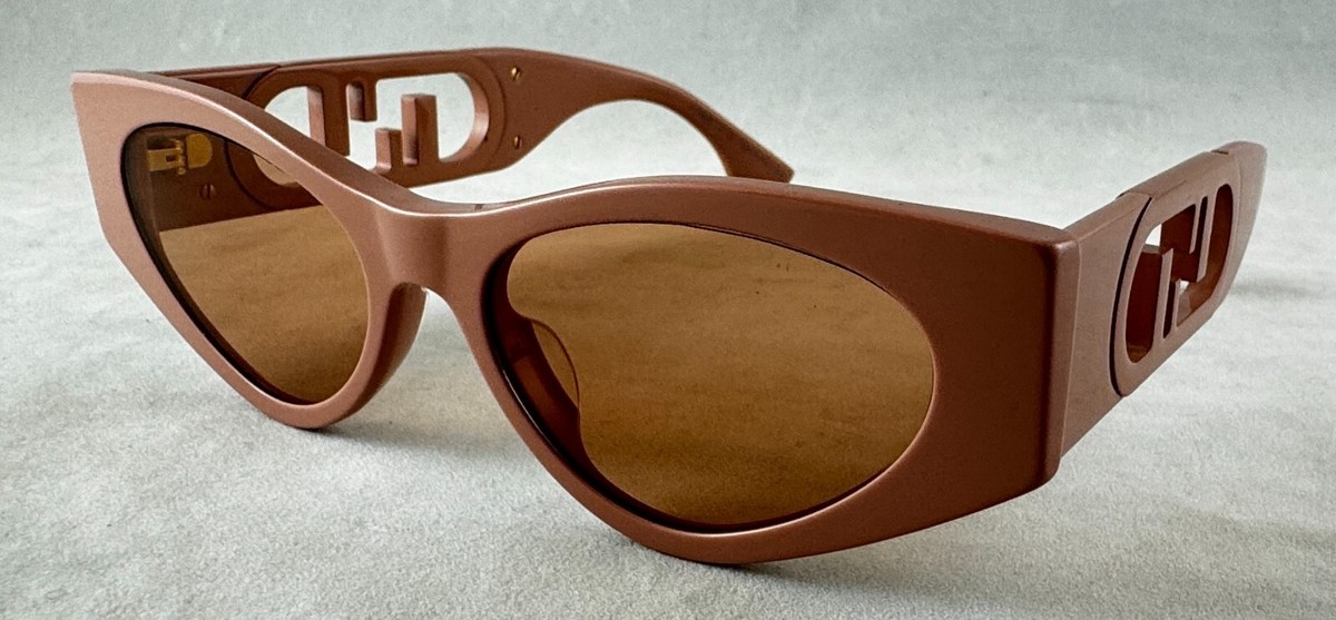 FENDI FE40049I FE 40049I 72Y Beige Nude Sunglasses 54-17-145 | eBay