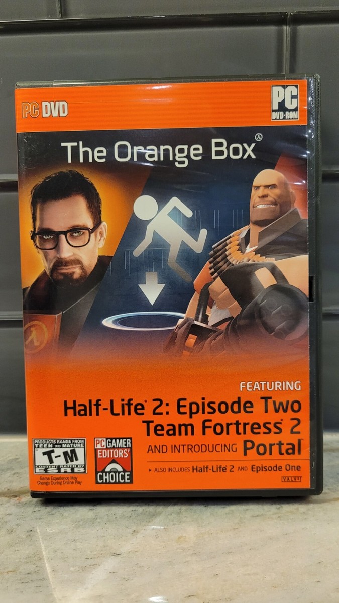 The Orange Box Half-Life Team Fortress Portal PC Computer Game