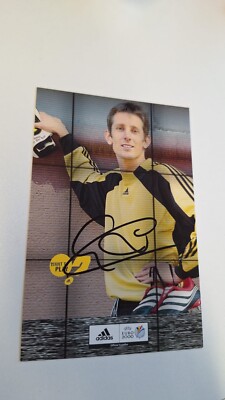 EDWIN VAN DER SAR # AJAX / MAN UNITED - AUTOGRAMMKARTE ORIGINAL SIGNIERT (2)