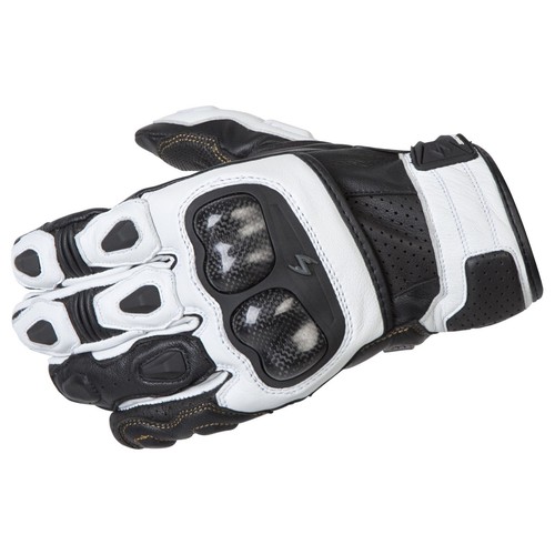 *SHIPS NEXT DAY* Scorpion SG3 S MKII Leather Street Motorcycle Glove Mens Short - Picture 4 of 5