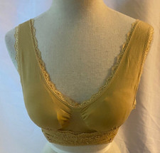 Women's Large Padded Nude Push Up Bra No Underwire Comfortable Adjustable Nude