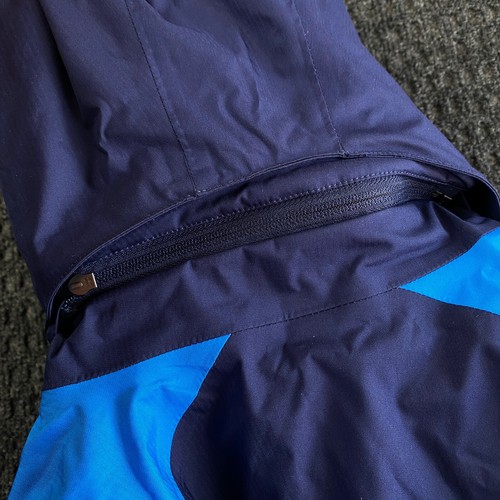 Patagonia Youth Boys Insulated Snowshot Jacket L 12 Blue Snow Hooded Parka - Picture 7 of 12