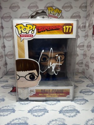 Funko Pop! McLovin #177 Signed by Christopher Mintz Plasse PSA