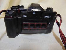 Nishika N8000 35mm Quadrascopic 3D Lenticular Camera SN 231695
