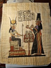 Papiro egizio originale - arte egizia vintage collezione antiquariato