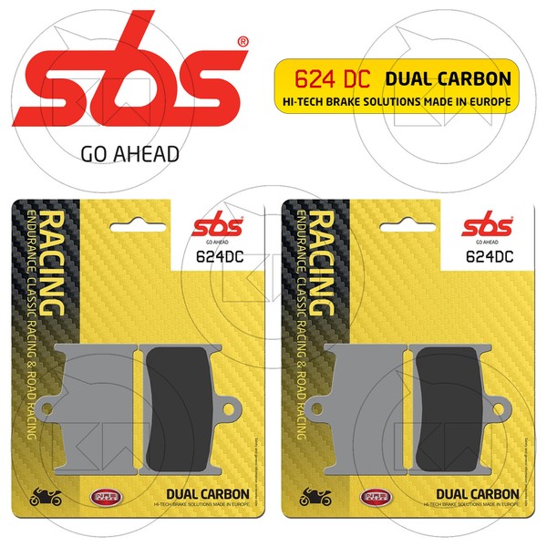4 BremsbelÄGe Vorne SBS 624DC Triumph Sprint St T1050 ABS 1050 2005-image