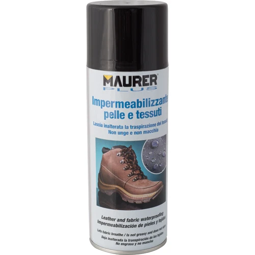 MAURER-PLUS Spray Maurer Impermeabilizante Piel y Tejidos 400 ml.