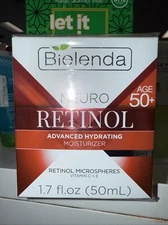 Bielenda Neuro Retinol Advanced Hydrating Moisturizer 50+ Day Night Exp: 06/24