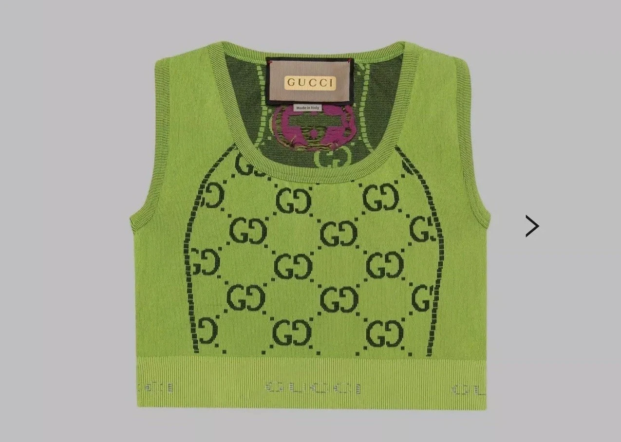 Crop top Gucci Florecent Love Parade L ?