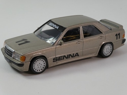 Norev Mercedes 190E 2.3 16V #11 Ayrton Senna Winner Nürburgring 1984 1/43 351196 - Bild 2 von 3