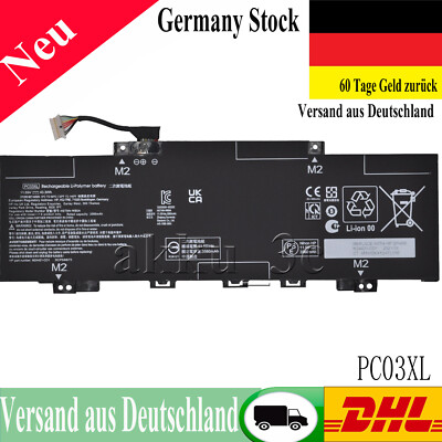 PC03XL AKKU für HP Pavilion x360 14-DW 14-DY 14-DH 14-BA 14-CD 15-ER M24421 DE