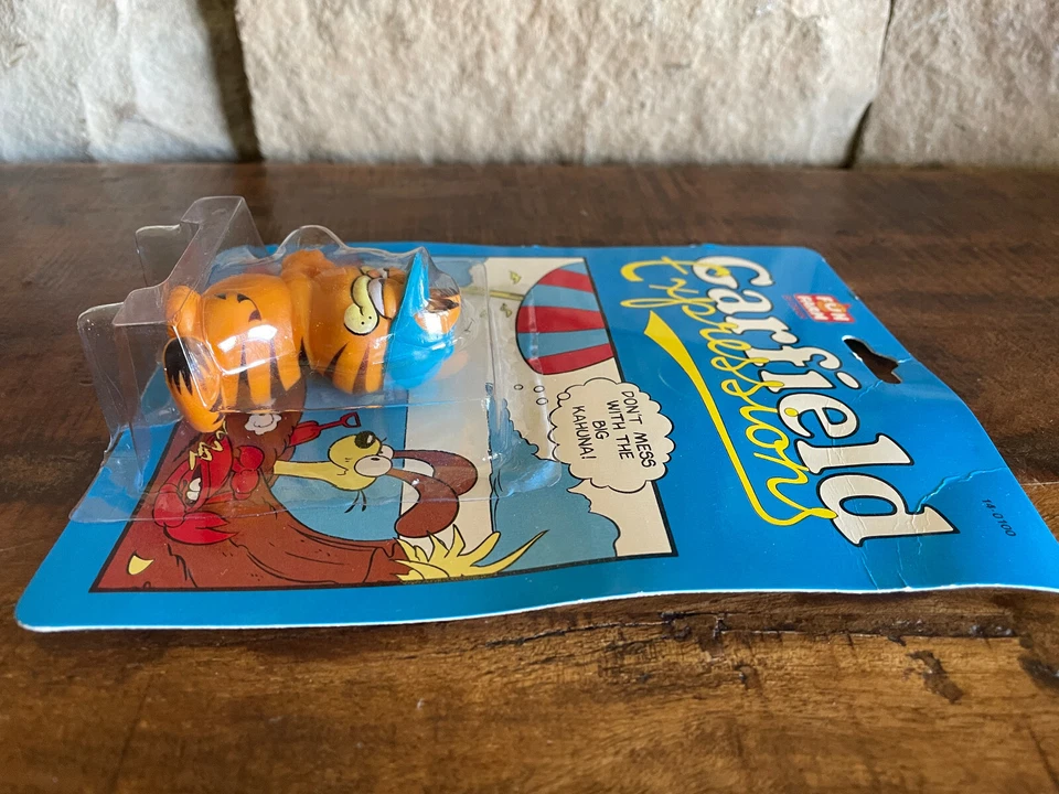Figuras Dankin de expresión Garfield de Fun Farm de colección "Big Kahuna" nuevas Foto 3 de 3