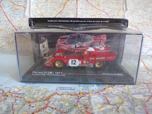 FERRARI 512M 1971 N°12 IXO 1/43 en Boite - 第 1/1 張圖片