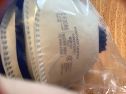 Portwest FFP2 Valved Dust Mist Respirator 10pk - Picture 8 of 10