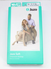 Juzo Naturally SOFT Compression Stockings 30-40 mmHg NEW 2002 AD Size III BLACK