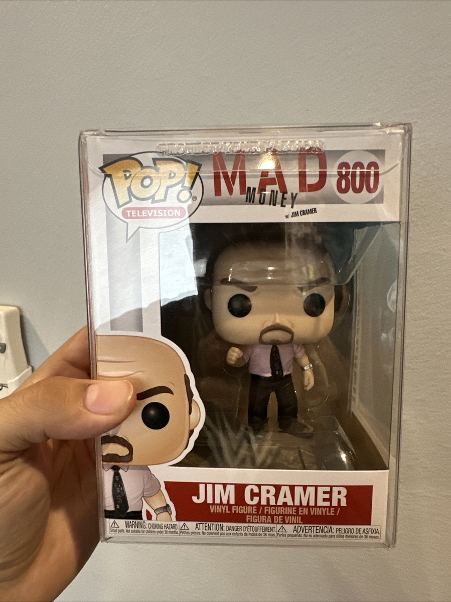 Jim Cramer Funko Pop Mad Money Unreleased #800 RARE CNBC