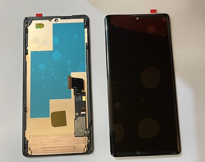 Google Pixel 7 Pro LCD Screen Display Digitizer Original RAHMEN GP4BC GE2AE