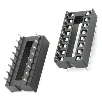 [50pcs] Socket-16Pin-DIP DIP 16Pin Socket DIL16TH