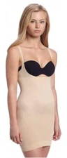Maidenform Shiny WYOB Full Slip #12573 Beige NWT