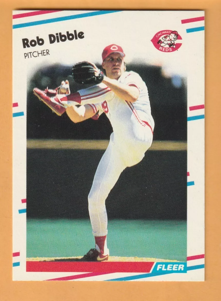 Rob Dibble Cincinnati Reds 1988 Fleer Update #U83 XRC